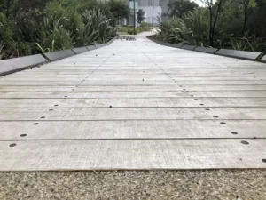 Albany Rose Garden Boardwalk Jan 2018