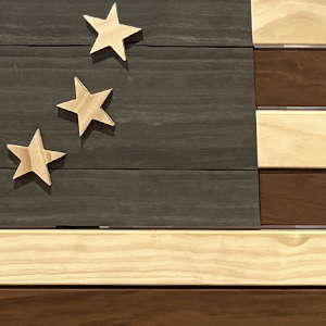 flag circular star design