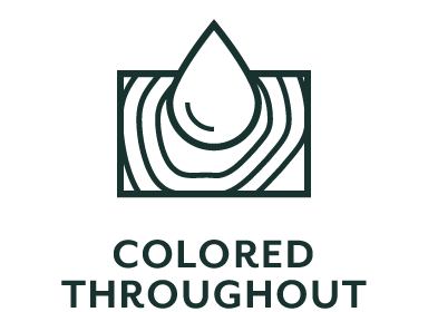 Colored Throughout Badge