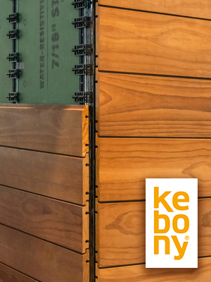 Using the Kebony Grad system, Tongue and Groove Cladding