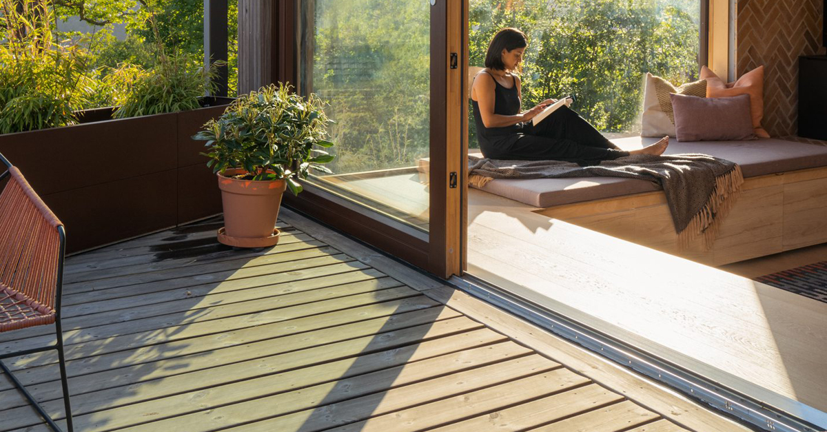 Modified Wood Decking