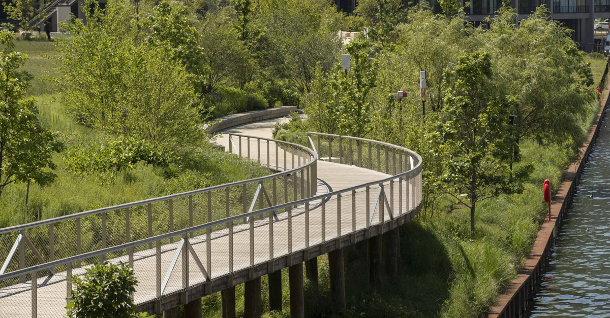 A Kebony Bridge Walkway Project