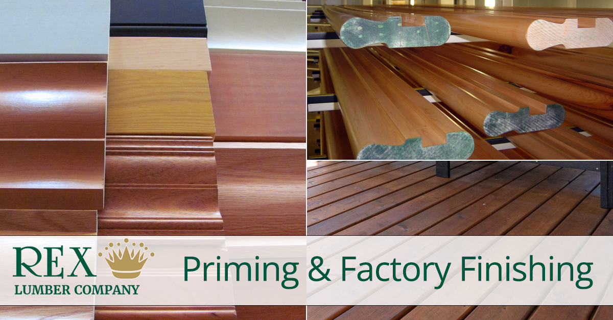 Priming and Factory Finishing