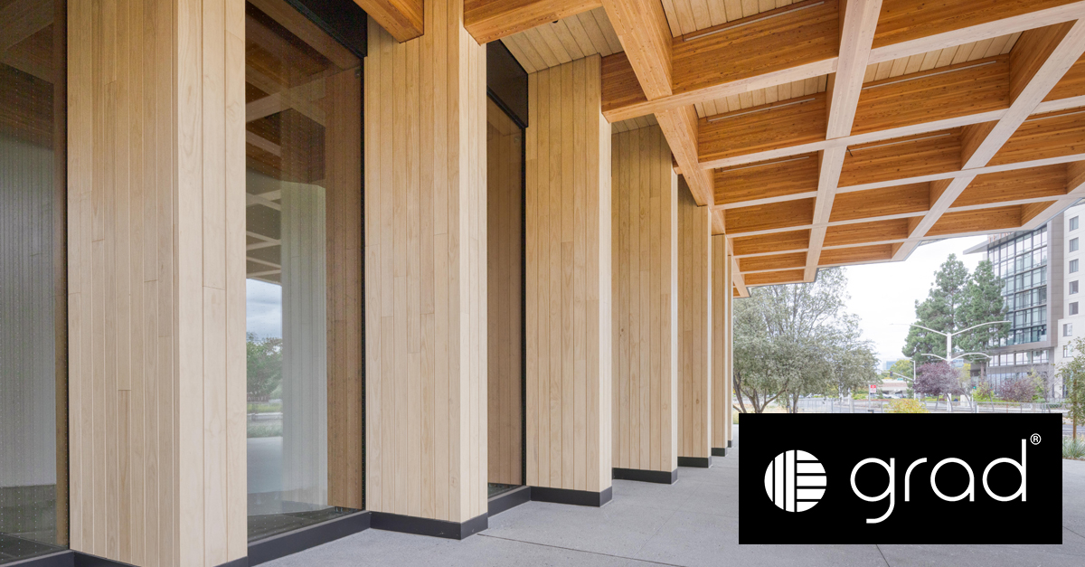 Grad with Accoya, Natural Soffit Cladding